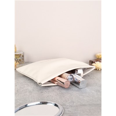 Косметичка 18х13 см бежевая / XN-002W /уп 400/на магните