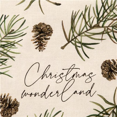 Полотенце «Этель» Christmas tree 40×73 см, 100% хл, саржа 190 г/м²