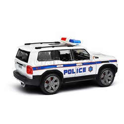 Машина "Полицейский внедорожник" (свет, звук, дым) в коробке