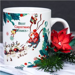 Кружка новогодняя 380 мл / 1188-3-380 /уп 12/72/