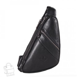 Рюкзак мужской кожаный 1212-1Z black Zinimxs