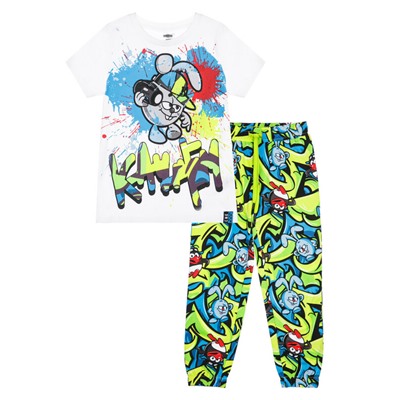 Комплект трикотажный для мальчиков: фуфайка (футболка), брюки