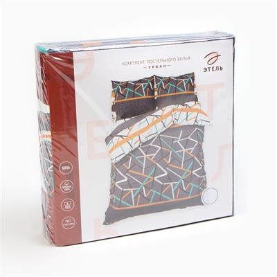 Постельное бельё евро «Этель. Урбан», бязь