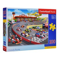 Пазлы 100 "Формула-гонки"
