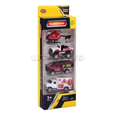 Набор машин "Амбулаторная медицинска помощь" в коробке