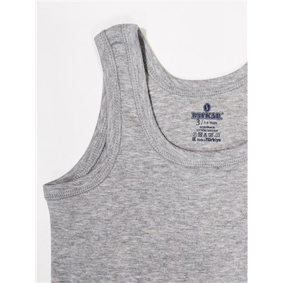 2214-20 Майка для мальчика серая (BAYKAR)
