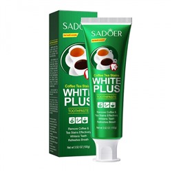 Зубная паста удаление нелета от чая и кофе Sadoer, 100 г