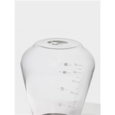 Кофеварка кемекс для кофе «Типика», 600 мл, с мерной шкалой, с деревянной ручкой, стекло, прозрачная