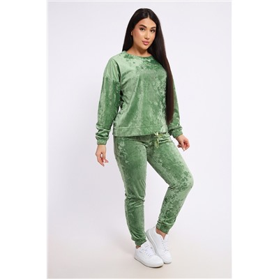 Костюм с брюками велюровый 635П НАТАЛИ, 1225349