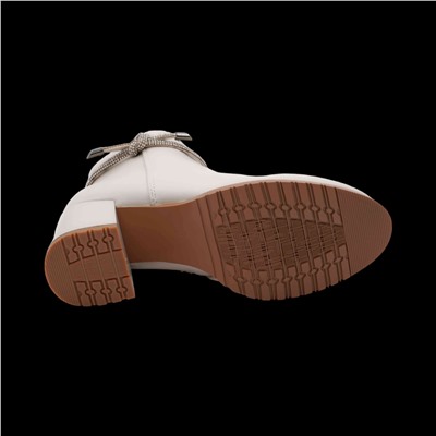 Ботинки на меху 12-4МВ бежевые