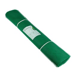 Сетка садовая, 1.5×20 м, ячейка ромб 15×15 мм, пластиковая, зелёная, Greengo, в рулоне