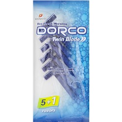 Бритва одноразовая Dorco TD-705 2 лезвия 5 станков