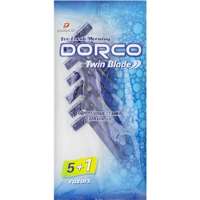 Бритва одноразовая Dorco TD-705 2 лезвия 5 станков