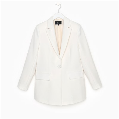 Пиджак женский MIST: Classic Collection, размер 44, экрю