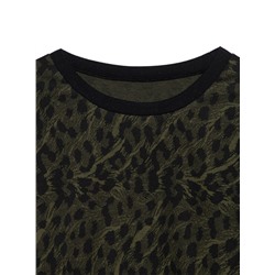 Джемперы CONTE LD 1054 Свитшот c леопардовым рисунком