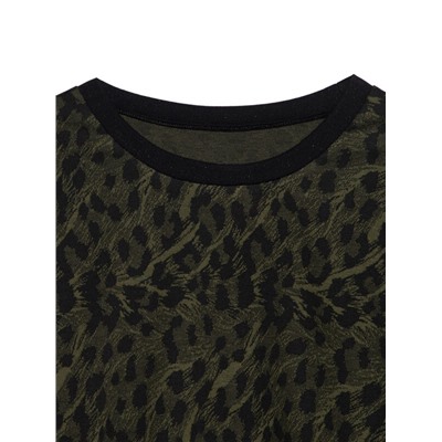 Джемперы CONTE LD 1054 Свитшот c леопардовым рисунком