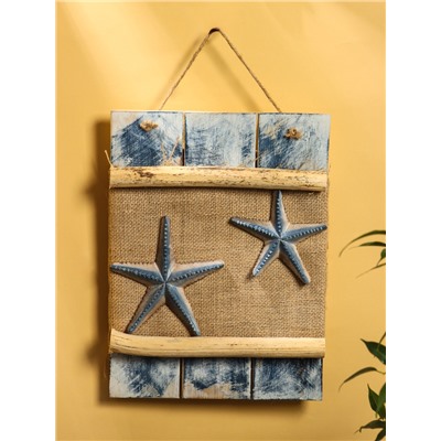 Панно плетёное «Морская звезда», 24×5×32 см