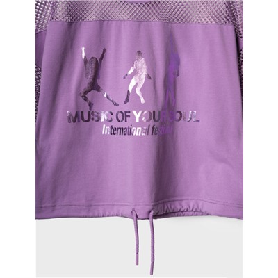 Джемпер трикотажный для девочек (футболка)