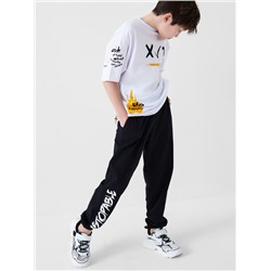 Комплект трикотажный для мальчиков: фуфайка (футболка), брюки