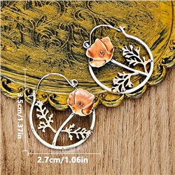 Серьги с замком кольцо арт. 13 4443 (id 285751)