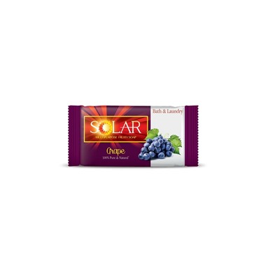 Solar Мыло хозяйственное 250г Виноград