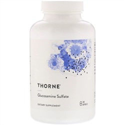 Thorne Research, сульфат глюкозамина, 180 капсул