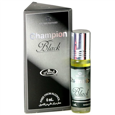 AL REHAB CHAMPION BLACK (6 мл*6 шт.)