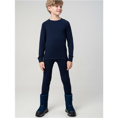 Термокомплект трикот. для мальчиков: фуфайка (футболка) с длин. рук, брюки