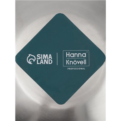 Миска Hanna Knövell, 4 л, d=29 см, толщина 0.4-0.5 мм, нержавеющая сталь