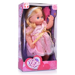 Кукла (платье в ассорт., расчёска) в коробке