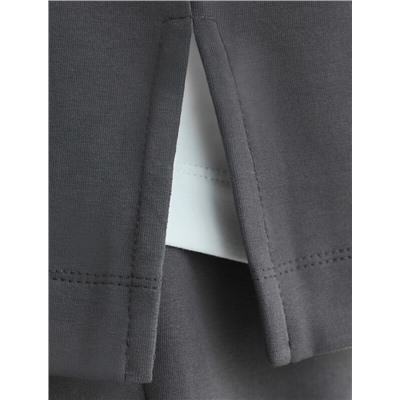 Брюки из облегченного футера с эластаном