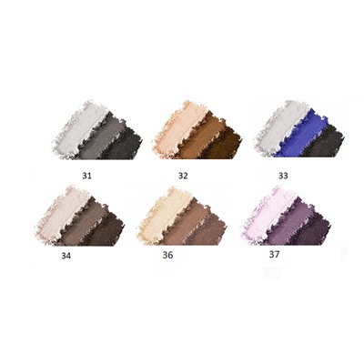 ТЕНИ для век 3 цв. COLOR MANIA тон 34