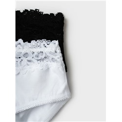 Трусы трикотажные для девочек, 2 шт в комплекте