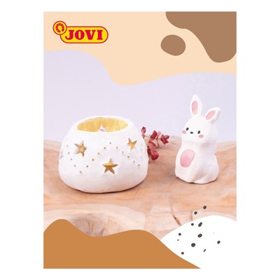 Паста для лепки  500гр. белая 85 JOVI