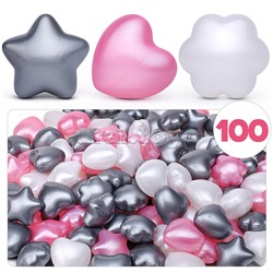 Набор шариков "Прянички" 100шт нюд