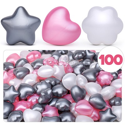 Набор шариков "Прянички" 100шт нюд