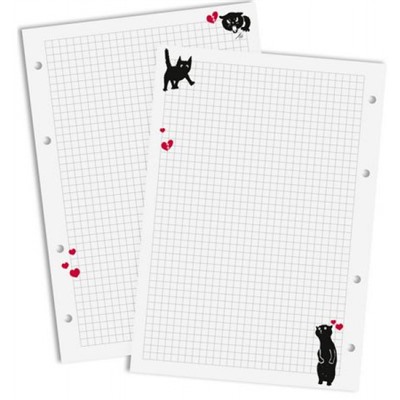 Сменный блок для тетради А5 100л клетка "PANIC!" LXRBGR-PC LOREX