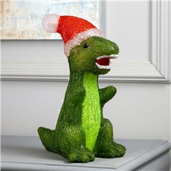 Фигура акриловая «Динозавр» 30 см, 40 LED, 220 В, свечение белое