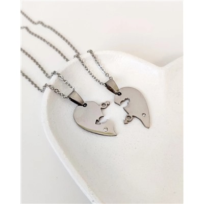 Подвеска парная «Сердце»