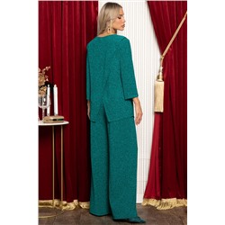 Костюм праздничный Сияние ночи (изумрудный) К14921-8М