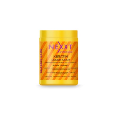 Кератин-кондиционер NEXXT Professional для реконструкции волос (Nexxt Keratin Conditioner),1000 мл