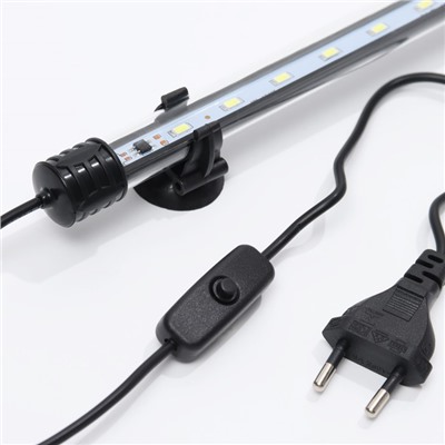 Светильник подводный с переключателем, JINGYE, 26 см, 3.5 Вт, белый