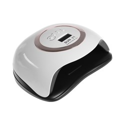 УЦЕНКА Лампа для гель Luazon LUF-12, UV/LED, 168 Вт, 42 диода, таймер 10/30/60/99 с, бело-золотая