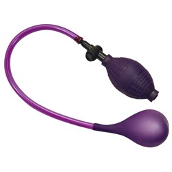 Фиолетовый анальный стимулятор с функцией расширения Anal Balloon