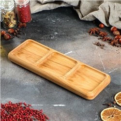 Блюдо-доска для подачи, 30×10 см, массив ясеня