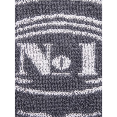 Полотенце махровое Этель «Мужчина стойкий, крепкий», 50×90 см, 100% хлопок, 420 г/м², серое