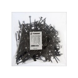 Саморез 4.2×76 мм ТУНДРА PREMIUM, потай, крупная резьба, шлиц PH, фосфатированный, 1 кг