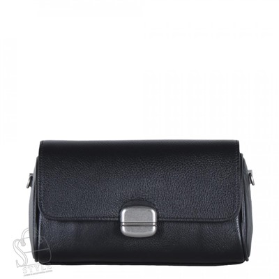 Сумка женская кожаная 99168VG black  Vitelli Grassi