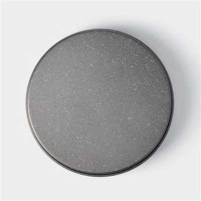 Форма для выпечки Magistro Gourmet Range, 24,8×24,8×5 см, толщина 0,6 мм, антипригарное покрытие, цвет серый