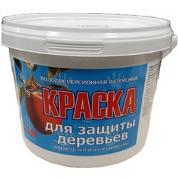 Краска д/деревьев 3кг водод.лат.